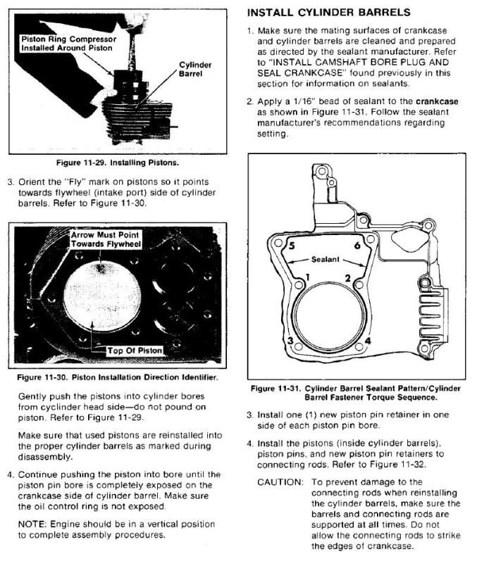 How to replace piston rings. Lawn Care Forum
